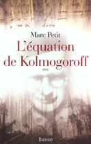 Couverture du livre « L equation de kolmogoroff » de Marc Petit aux éditions Ramsay