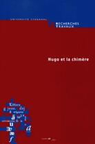 Couverture du livre « Recherches & travaux, n 62/2003. hugo et la chimere (édition 2003) » de  aux éditions Uga Éditions