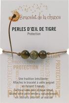 Couverture du livre « Bracelet de la chance ; perles d'oeil de tigre » de  aux éditions Dg-exodif