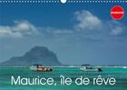 Couverture du livre « Maurice le de reve calendrier mural 2020 din a3 horizontal - nature tropicale et des plages » de Andreas Schoen aux éditions Calvendo