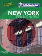 Couverture du livre « Le guide vert week-end ; New York (édition 2011) » de Collectif Michelin aux éditions Michelin