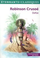 Couverture du livre « Robinson Crusoe » de Daniel Defoe aux éditions Flammarion