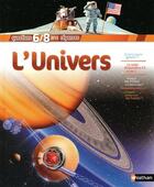 Couverture du livre « L'univers » de Carole Scott aux éditions Nathan