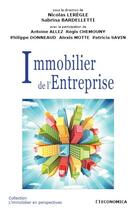 Couverture du livre « Immobilier D'Entreprise » de Leregle/Bardelletti aux éditions Economica