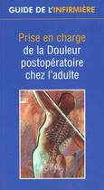 Couverture du livre « Prise en charge de la douleur post-operatoire chez l adulte » de Eledjam/Viel/Gallaud aux éditions Sauramps Medical