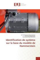 Couverture du livre « Identification de systeme sur la base du modele de Hammerstein » de Ranaivoarison, , Zo aux éditions Editions Universitaires Europeennes