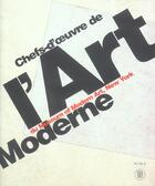 Couverture du livre « Chefs-d'oeuvre de l'art moderne du museum of modern art, new york » de  aux éditions Skira