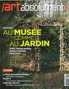 Couverture du livre « Art absolument n 77 au musee comme au jardin mai/juin 2017 » de  aux éditions Art Absolument