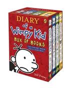 Couverture du livre « Diary Of A Wimpy Kid Box Of Books » de Jeff Kinney aux éditions Children Pbs