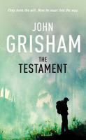 Couverture du livre « The Testament » de John Grisham aux éditions Random House Digital