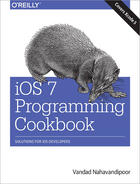 Couverture du livre « IOS 7 Programming Cookbook » de Vandad Nahavandipoor aux éditions O`reilly Media