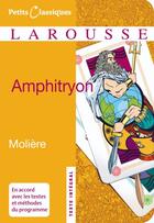 Couverture du livre « Amphitryon » de Moliere aux éditions Larousse