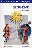 Couverture du livre « L'ingenu (nlle couv) » de Voltaire aux éditions Flammarion