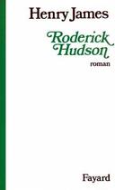 Couverture du livre « Roderick Hudson » de Henry James aux éditions Fayard