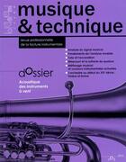 Couverture du livre « Musique et technique - numero 5 - vol05 » de  aux éditions L'entretemps