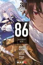 Couverture du livre « 86 [Eighty Six] Tome 3 » de Shirabii et Asato aux éditions Editions Maho