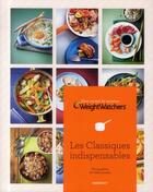 Couverture du livre « Les classiques indispensables ; mon carnet de recettes Weight Watchers » de  aux éditions Marabout