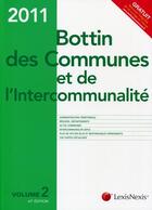 Couverture du livre « Bottin des communes et de l'intercommunalité (édition 2011) » de  aux éditions Lexisnexis