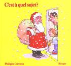 Couverture du livre « C'est a quel sujet ? » de Corentin Philippe aux éditions Rivages