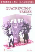 Couverture du livre « Quatrevingt-treize » de Victor Hugo aux éditions Flammarion