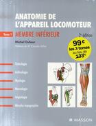 Couverture du livre « Anatomie de l'appareil locomoteur ; t.1 à t.3 » de Michel Dufour aux éditions Elsevier-masson