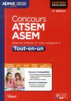 Couverture du livre « Concours ATSEM et ASEM tout-en-un ; concours 2014-2015 (4e édition) » de Elodie Laplace et Pierre-Brice Lebrun aux éditions Vuibert