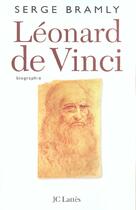 Couverture du livre « Leonard De Vinci » de Serge Bramly aux éditions Lattes