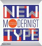 Couverture du livre « New modernist type » de Heller aux éditions Thames & Hudson