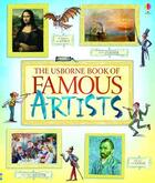 Couverture du livre « Book of famous artists » de  aux éditions Usborne