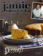 Couverture du livre « Desserts » de Jamie Oliver aux éditions Hachette Pratique