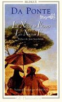 Couverture du livre « Le nozze di Figaro / Les noces de Figaro » de Da Ponte Lorenzo aux éditions Flammarion