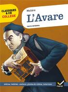 Couverture du livre « L'avare » de Moliere aux éditions Hatier