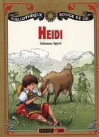 Couverture du livre « Heidi » de Johanna Spyri aux éditions Rouge Et Or