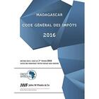 Couverture du livre « Madagascar, Code général des impôts 2016 » de Droit-Afrique aux éditions Droit-afrique.com