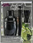 Couverture du livre « Festival de cocktails ; coffret noir » de  aux éditions I2c