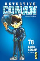 Couverture du livre « Détective Conan Tome 78 » de Gosho Aoyama aux éditions Kana