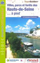 Couverture du livre « Topo-guides ; randocitadines t.VI92 ; villes, parcs et forêts des Hauts-de-Seine » de  aux éditions Ffrp