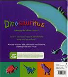 Couverture du livre « Dinosauritus attrape le dino-virus ! tracy le pterodactyle » de Rowe Jeannette aux éditions Langue Au Chat