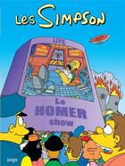Couverture du livre « Les Simpson Tome 38 : le Homer show » de Matt Groening aux éditions Jungle