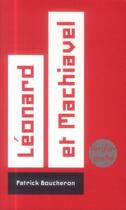 Couverture du livre « Léonard et Machiavel » de Patrick Boucheron aux éditions Verdier