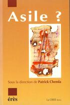 Couverture du livre « Asile » de  aux éditions Eres