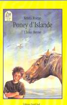 Couverture du livre « Poney d'islande » de Ruepp/Heyne aux éditions Nord-sud