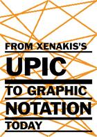 Couverture du livre « From xenakis s upic to graphic notation today » de Peter Weibel aux éditions Hatje Cantz