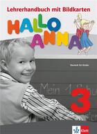 Couverture du livre « Hallo anna 3 ; allemand ; guide pédagogique » de  aux éditions La Maison Des Langues