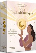 Couverture du livre « Oracle éveil alchimique » de Charlotte De Noisy et Chloe Cres aux éditions Leduc