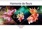 Couverture du livre « Harmonie de fleurs calendrier mural 2018 din a4 horizontal - dessins aux crayons de couleur » de Djeric D aux éditions Calvendo