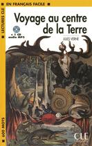 Couverture du livre « Voyage au centre de la terre » de Jules Verne aux éditions Cle International