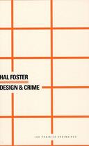 Couverture du livre « Design et crime » de Hal Foster aux éditions Prairies Ordinaires
