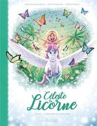 Couverture du livre « Céleste la licorne Tome 3 : libérons les papillons » de Lisette Morival et Genevieve Guilbault et Jeremy Parigi aux éditions Les 3 As