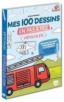 Couverture du livre « Mes 100 dessins en pas à pas : Véhicules » de Laura Gomez Guerra aux éditions Editions 365